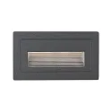 Paulmann outdoor recessed luminaire LONG IP44, black 
