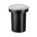 floor recessed luminaire FLOOR round, walkable GU10 IP65, stainless steel dimmable