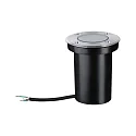 Paulmann Projecteur encastré FLOOR rond, accessible GU10 IP65, acier inoxydable gradable
