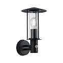 Paulmann outdoor wall luminaire CLASSIC SENSOR with sensor E27 IP44, dark grey dimmable