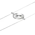 Paulmann Lampe à corde ROUNDMAC LED, chrome, chromé mat 