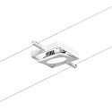 Paulmann Lampe à corde MACLED, chrome, blanc mat 