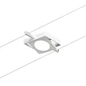 Paulmann Lampe à corde MACLED, chrome, blanc mat 