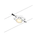 Paulmann Système de corde MAC II 5 fois GU5,3, chrome, blanc mat 