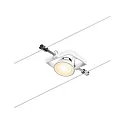 Paulmann Lampe à corde MAC II GU5,3, chrome, blanc mat 