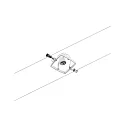 Paulmann Lampe à corde MAC II GU5,3, chrome, blanc mat 