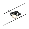 Paulmann Lampe à corde MAC II GU5,3, chrome, noir mat 