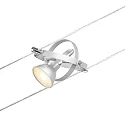 Paulmann wire system CARDAN 5-fold GU5,3, chrome matt 