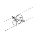 Paulmann Lampe à corde CARDAN GU5,3, chromé mat 