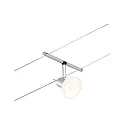 Paulmann Lampe à corde SHEELA GU5,3, chromé mat 