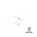 Lampe à corde WIRE SYSTEMS DC CUP GU5,3, chrome, blanc mat 