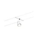Paulmann wire luminaire WIRE SYSTEMS DC CUP GU5,3, chrome, white matt 
