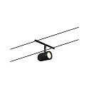 Paulmann wire luminaire WIRE SYSTEMS DC CUP GU5,3, chrome, black matt 