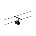 Paulmann wire luminaire WIRE SYSTEMS DC CUP GU5,3, chrome, black matt 