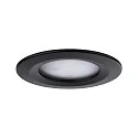 Paulmann recessed luminaire NOVA COIN LED round, rigid, set of 3 Coin IP44, black matt  11W 460lm 2700K 100° 100° CRI >80