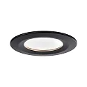 Paulmann recessed luminaire NOVA COIN LED round, rigid, set of 3 Coin IP44, black matt  11W 460lm 2700K 100° 100° CRI >80