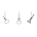 Paulmann wire luminaire COMET GU5,3, chrome matt dimmable