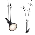 Paulmann Lampe à corde COMET GU5,3, noir mat gradable