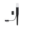 Paulmann Lampe à broche PLUG&SHINE FLAREA IP65, noir  gradable