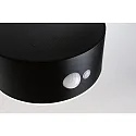 Paulmann Lampe murale solaire EILEEN PIR rond, avec interrupteur, avec détecteur de mouvement IP44, noir 