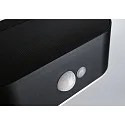 Paulmann Lampe murale solaire ADYA Bas, ovale, avec capteur IP44, noir  