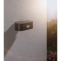 Paulmann Lampe murale solaire ADYA Bas, ovale, avec capteur IP44, noir  
