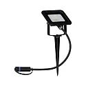 Paulmann Lampe à piquet de terre PLUG&SHINE FLOOD SPOT IP65, noir  