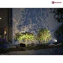 Paulmann Lampe à piquet de terre PLUG&SHINE FLOOD SPOT IP65, noir  