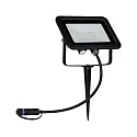 Paulmann Lampe à piquet de terre PLUG&SHINE FLOOD SPOT IP65, noir  