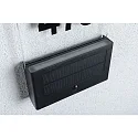 Paulmann Numéro de maison lumineux NEDA haut bas, avec détecteur de mouvement, avec capteur de luminosité IP44, anthrazit 