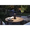 Paulmann solar lamp SOALA IP44, anthracite dimmable