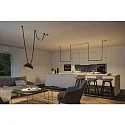 Paulmann LED system luminaire ULine LIGHTBAR 65CM rigid, long, direct IP20, black matt dimmable