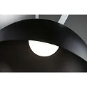 Paulmann LED system luminaire ULine PENDEL BOL Ø 30CM rigid, half round IP20, black matt dimmable