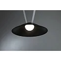 Paulmann LED system luminaire ULine PENDEL CONE Ø 35CM flat, rigid, conical IP20, black matt dimmable
