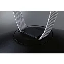 Paulmann LED system luminaire ULine PENDEL CONE Ø 35CM flat, rigid, conical IP20, black matt dimmable