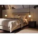 Paulmann LED system luminaire ULine PENDEL BALL Ø 15CM with diffuser, ball shaped IP20, black matt dimmable