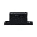 Paulmann Support de sangle ULine - STRAP HOLDER / STRAIGHT FIXTURE isolé, mécanique, lot de 2, droit, noir mat
