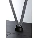 Paulmann Support de sangle ULine - STRAP HOLDER rond, isolé, mécanique, universal, noir mat