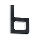 Paulmann Numéro de maison lumineux IP44, noir  