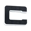 Paulmann Numéro de maison lumineux IP44, noir  