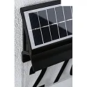 Paulmann Numéro de maison lumineux IP44, noir 