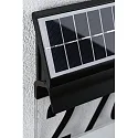 Paulmann Numéro de maison lumineux IP44, noir 