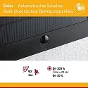 Paulmann illuminated house number NEDA PIR with motion detector LED IP44, anthracite