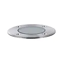 Paulmann Projecteur encastré GOLD LIGHT Ø 110MM rigide, passable, favorable aux insectes GU10 IP65, acier inoxydable brossé 