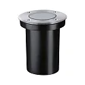 Paulmann Projecteur encastré GOLD LIGHT Ø 110MM rigide, passable, favorable aux insectes GU10 IP65, acier inoxydable brossé 