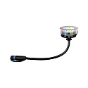 Paulmann Projecteur encastré PLUG & SHINE FLOOR Tunable White, RGBW, contrôlable par ZigBee IP67, acier inoxydable gradable