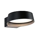 Luminaire mural d’extérieur CAPEA GRAND Bas, plat, rond, commutable IP44, anthrazit 