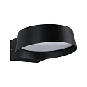 Paulmann Luminaire mural d’extérieur CAPEA GRAND Bas, plat, rond, commutable IP44, anthrazit 