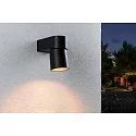 Luminaire mural d’extérieur KIMU commutable, pivotant à la cardan, favorable aux insectes IP44, anthrazit 