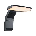 Luminaire mural d’extérieur ZERENA avec capteur, favorable aux insectes, résistant à l'air marin IP44, anthrazit 